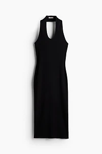 Robe moulante avec dos nu