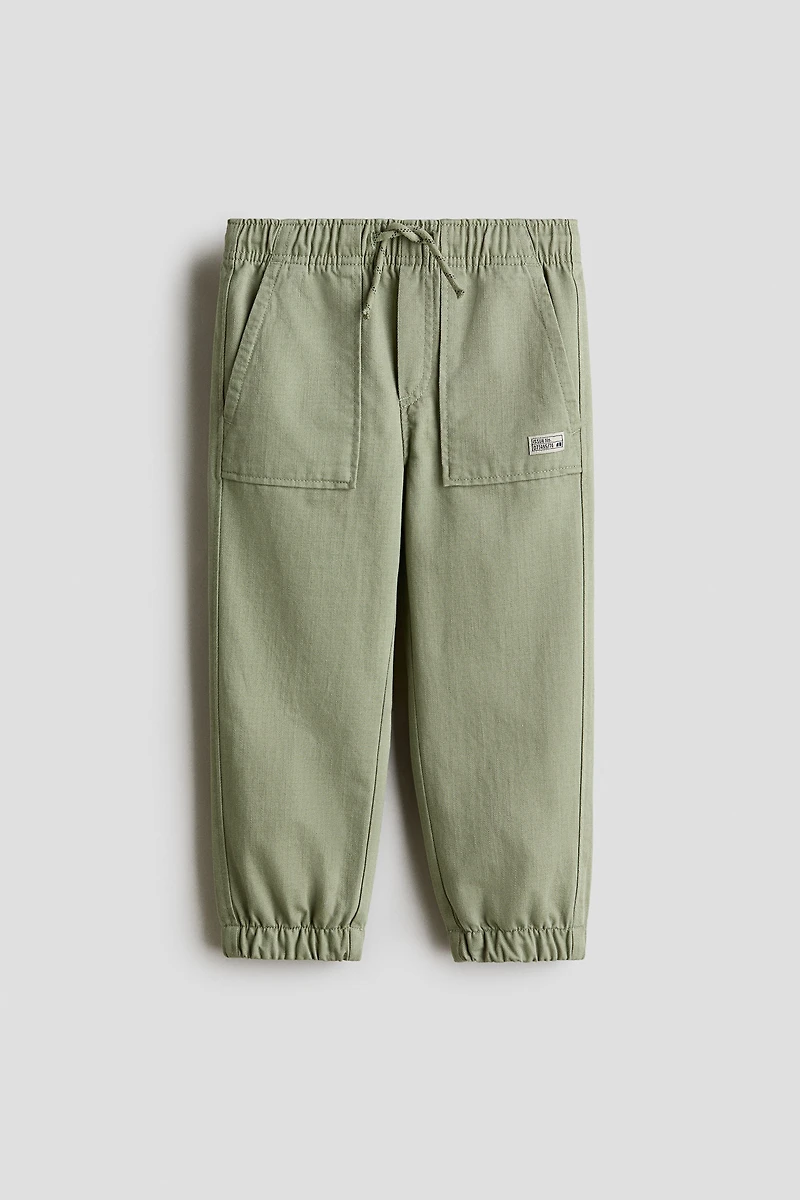 Cotton Twill Joggers