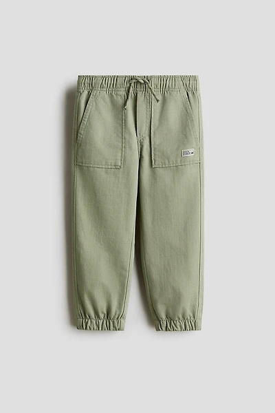 Cotton Twill Joggers