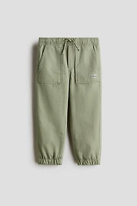 Cotton Twill Joggers