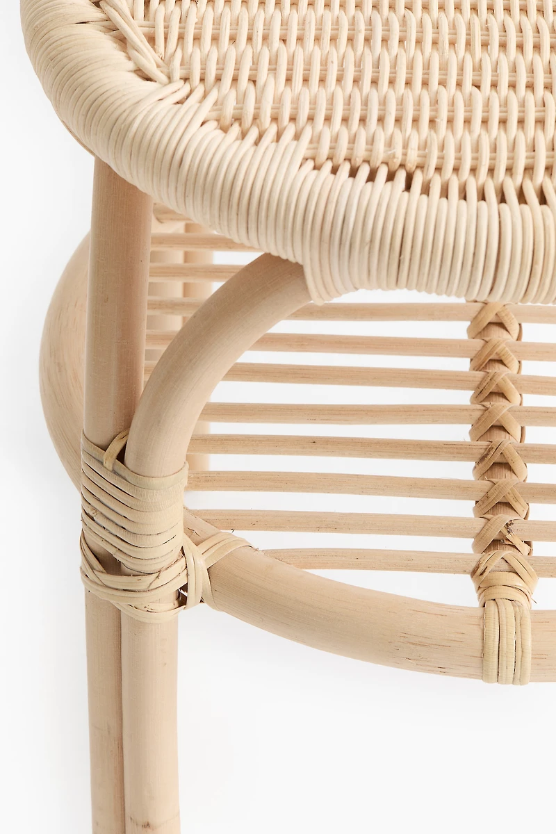 Children's Rattan Side Table