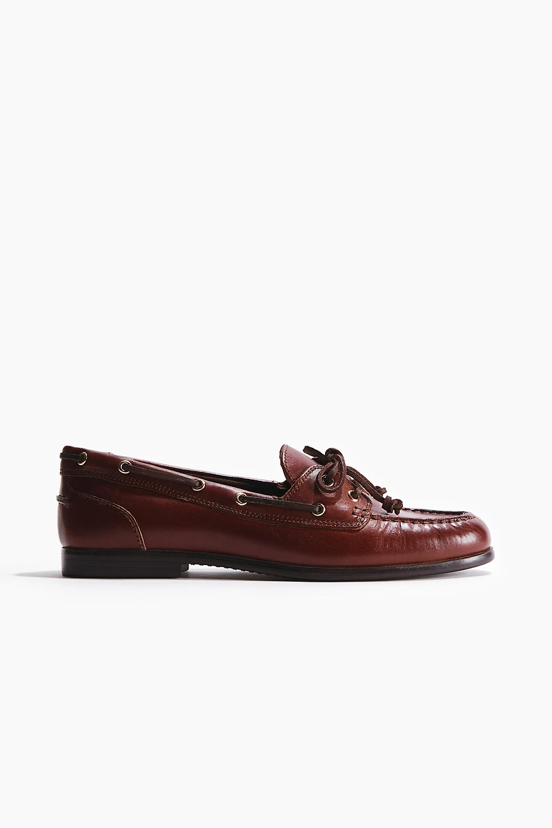 Leather Deck Shoes