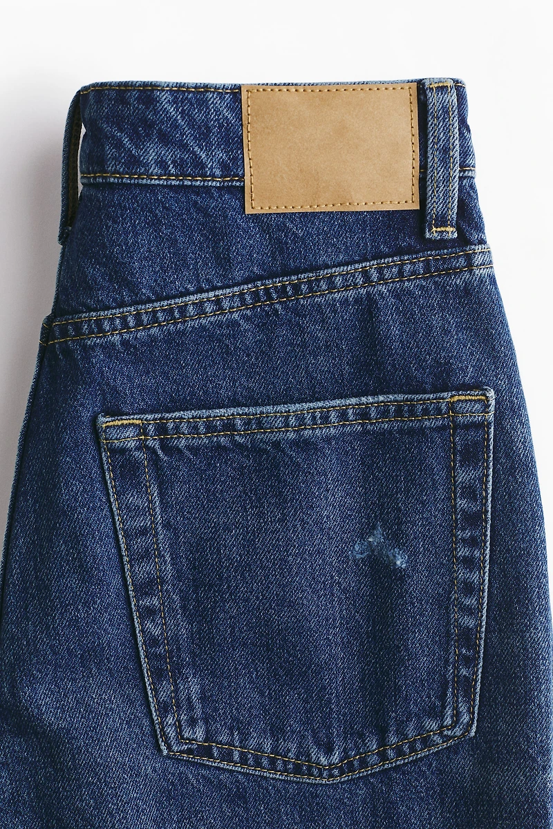 Denim Bermuda Shorts
