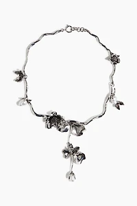 Flower-Detail Necklace