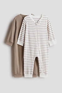 Lot de 2 pyjamas en coton