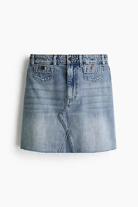 A-Line Denim Skirt