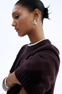 T-shirt en tricot de laine