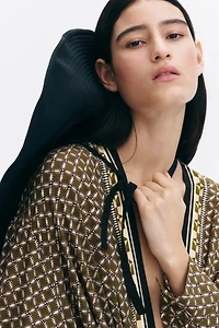 Viscose Wrap Blouse