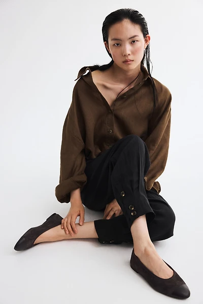 Suede Flats