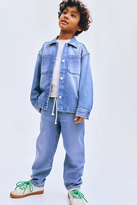 Surchemise grande taille en denim