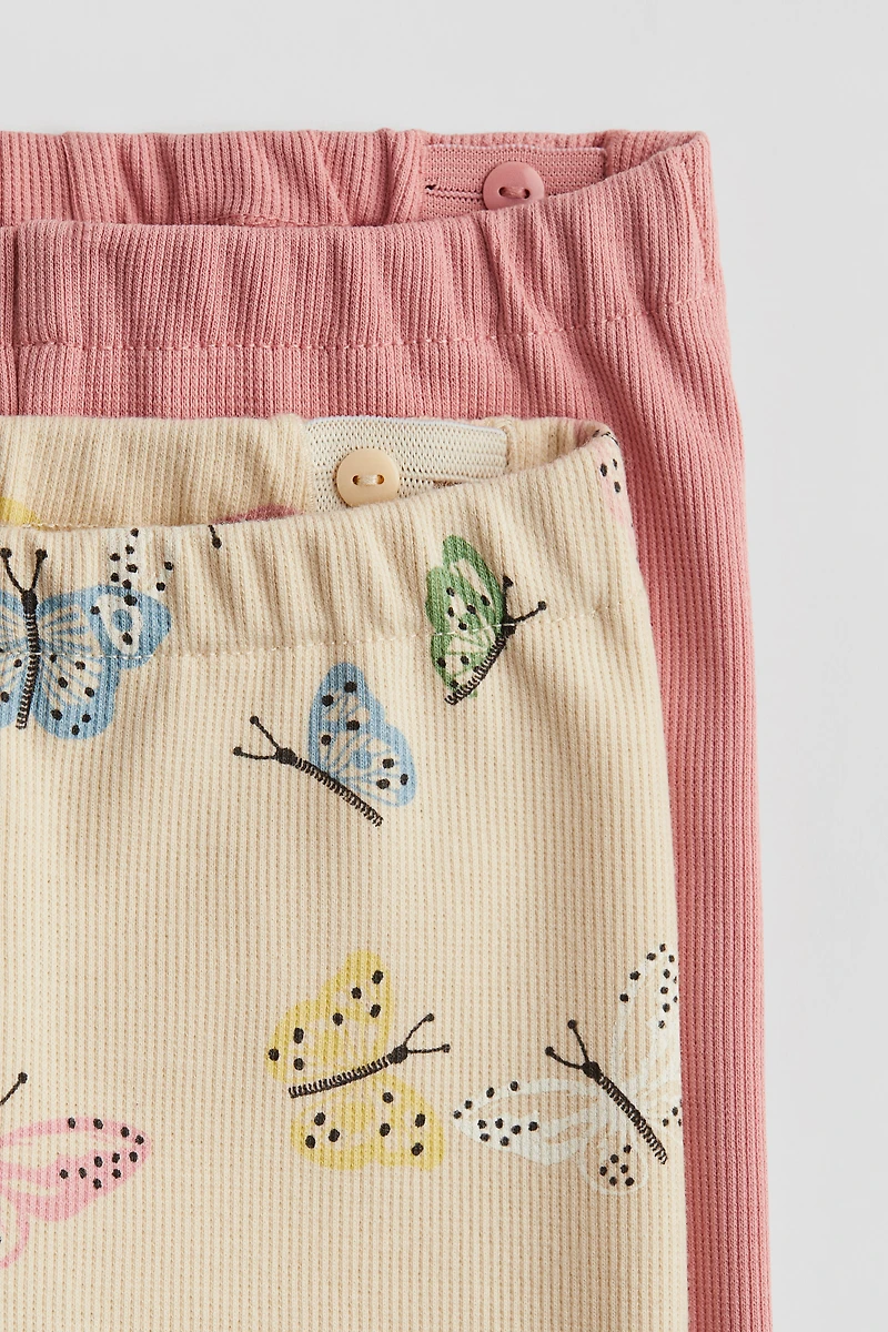 2-Pack Ribbed Bike Shorts