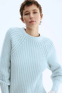 Rib-Knit Sweater