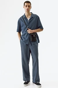 Loose-Fit Linen Pants