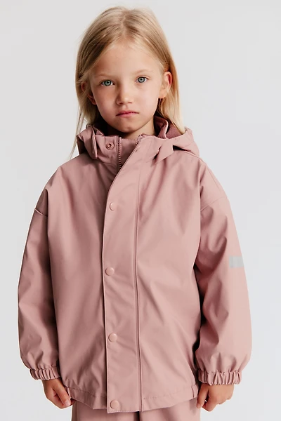Veste de pluie doublée polar