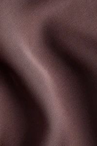 Jupe en sergé de satin