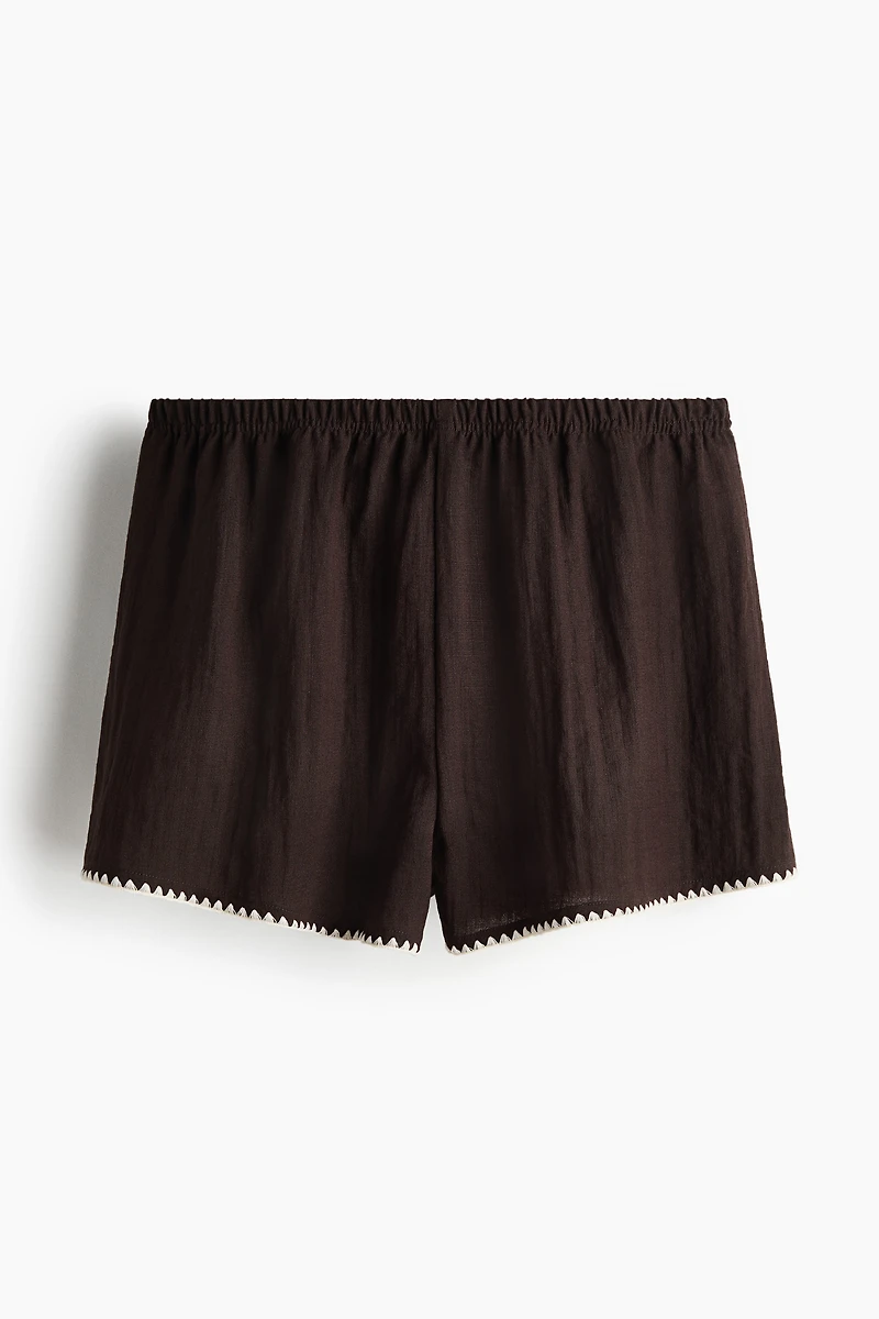 Loose-Fit Beach Shorts