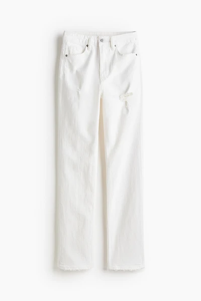 Jean droit Taille Amincie et Haute