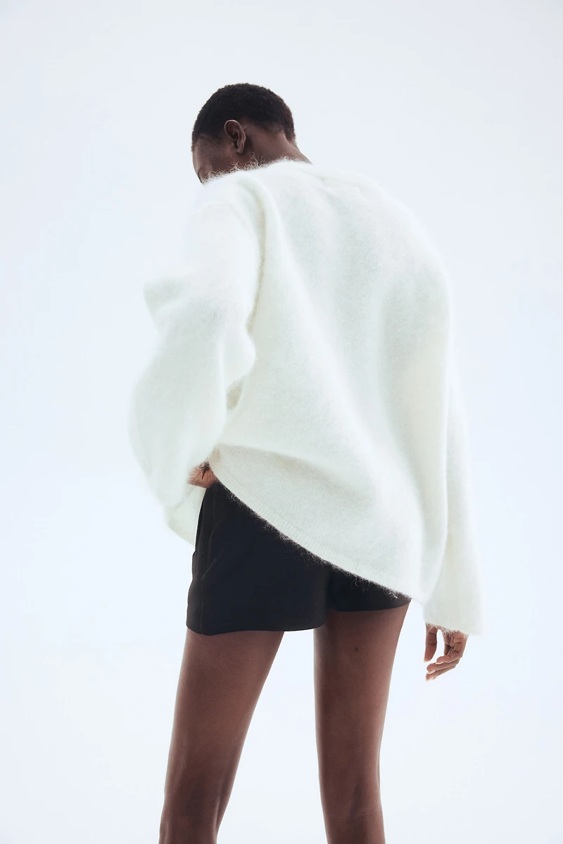 Oversized Mohair-Blend Sweater