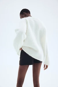 Oversized Mohair-Blend Sweater