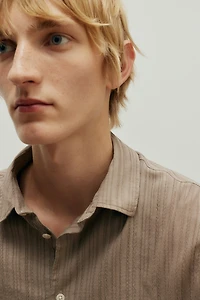 Regular Fit Textured Shirt