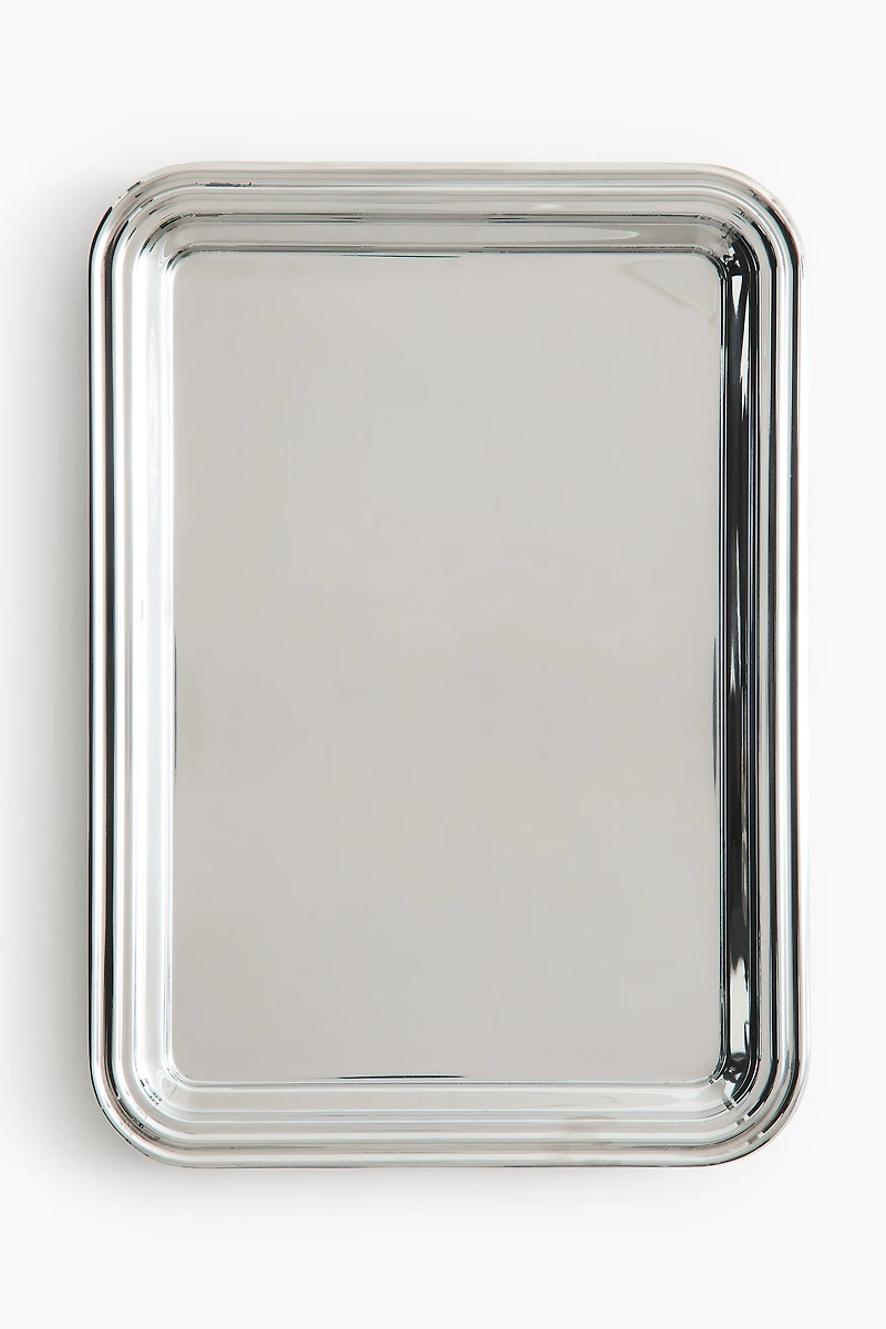 Rectangular Stainless Steel Tray