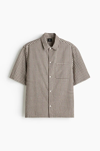 Regular-Fit Short-Sleeved Shirt