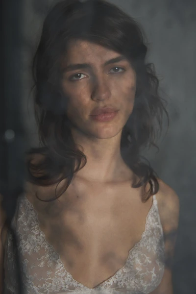 Embroidered Soft-Cup Bra