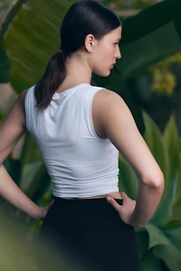 Twist-Detail Pilates Top