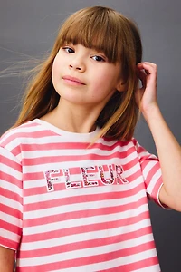 T-shirt en coton avec appliqués