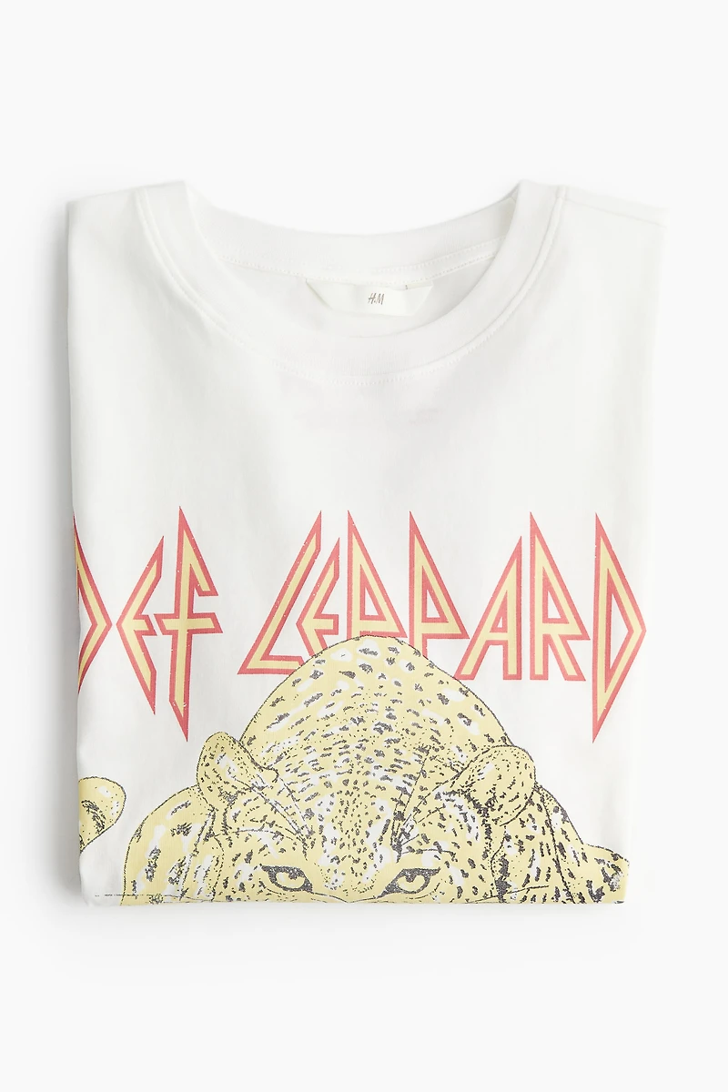 T-shirt with Motif