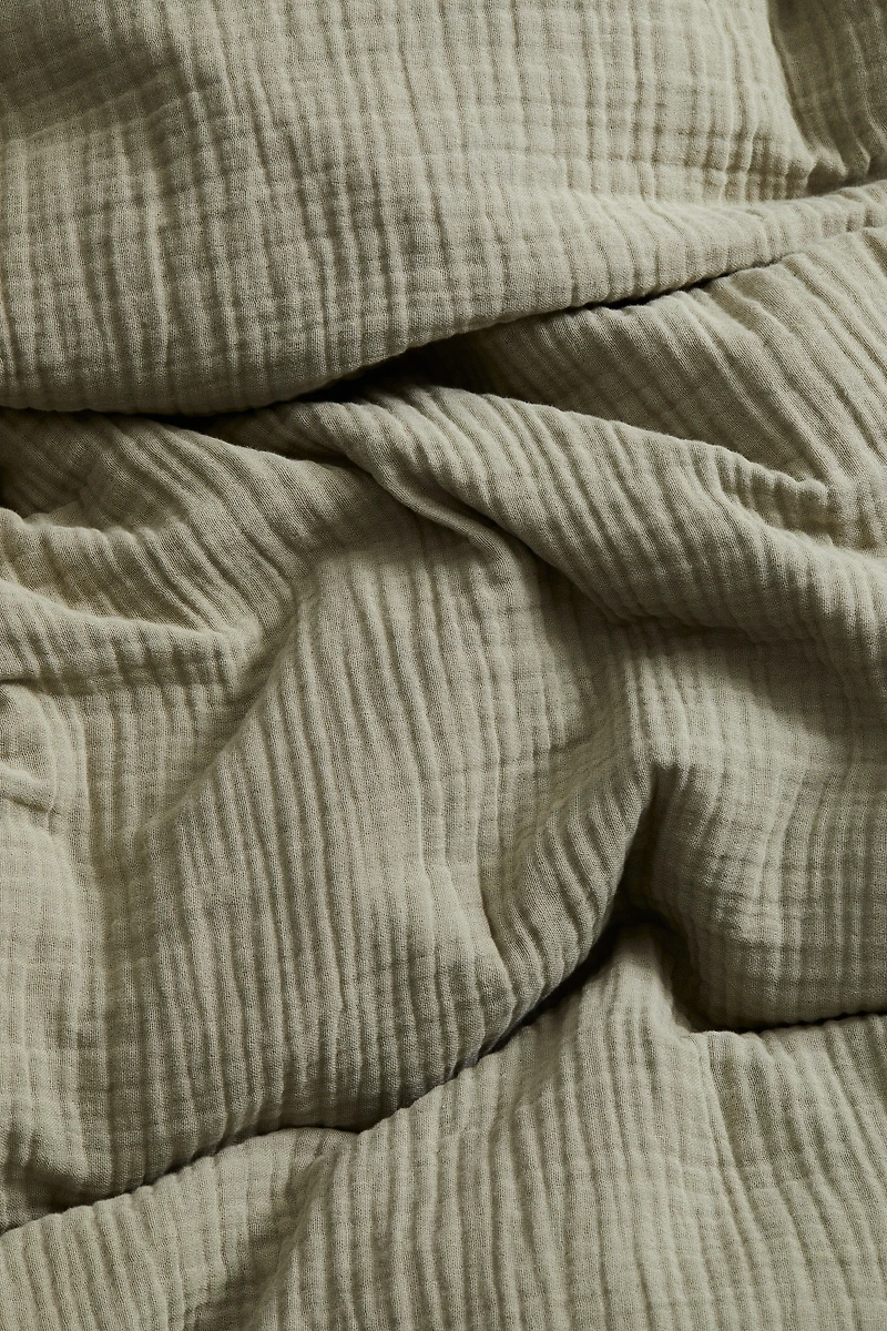 Muslin Twin Duvet Cover Set