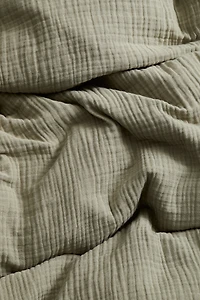 Muslin Twin Duvet Cover Set