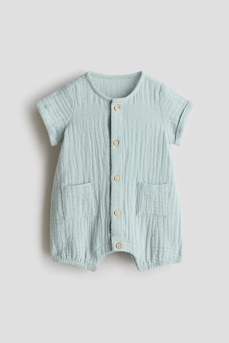 Cotton Muslin Romper Suit