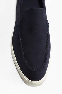 Moccasin-Seam Loafers