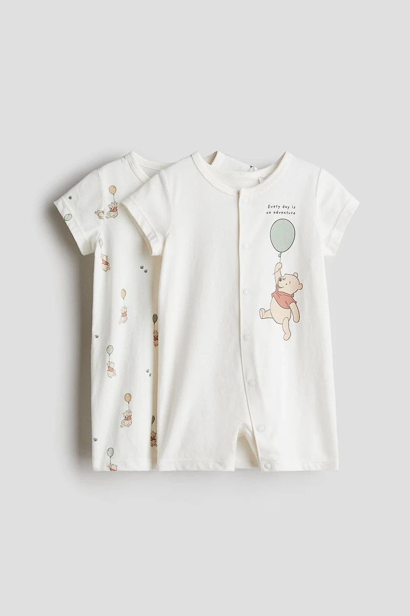 Lot de 2 pyjamas imprimés