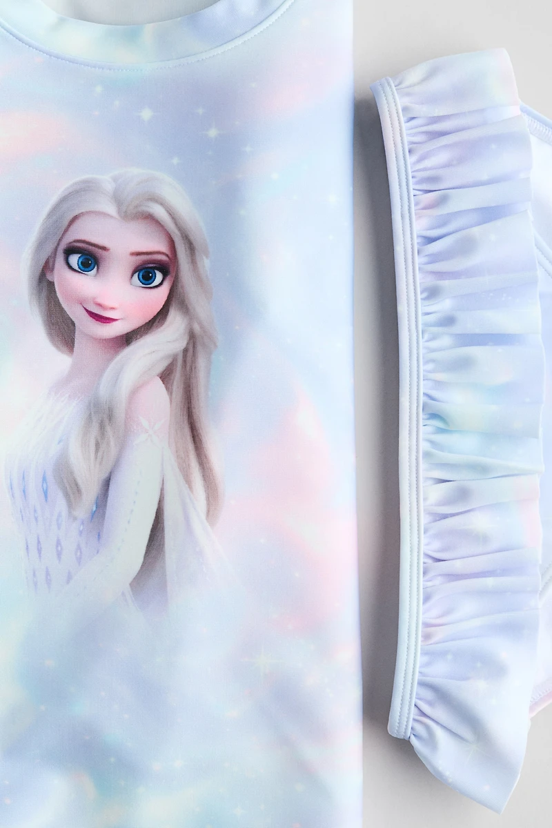 Printed Sun Protection Swim Set UPF 50