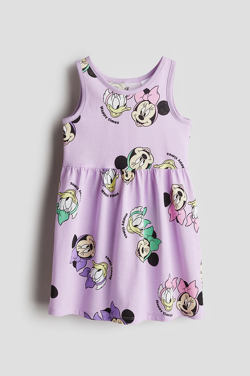 Printed Cotton Dress