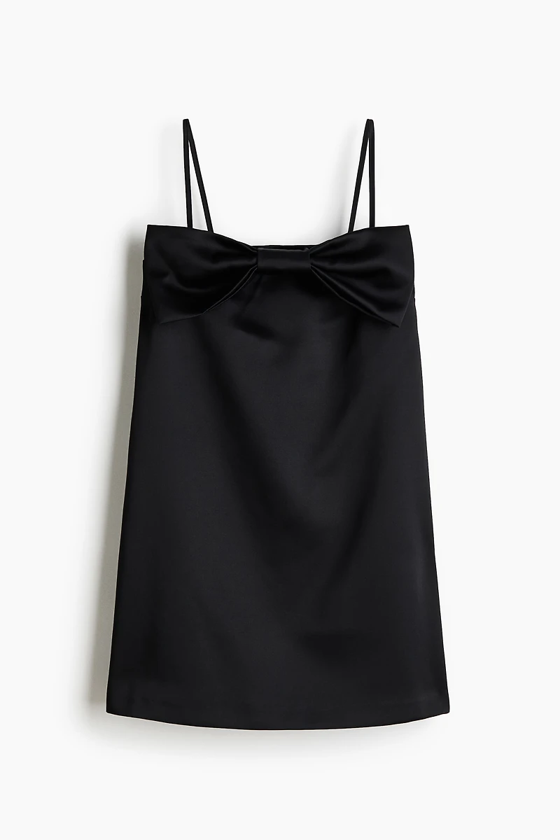 Bow-Front Bandeau Dress