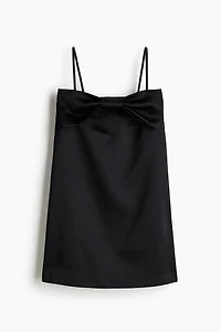 Bow-Front Bandeau Dress