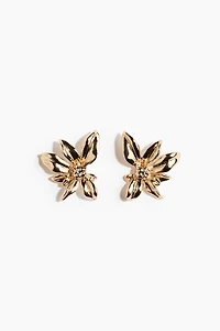 Boucles d'oreilles en forme de fleurs