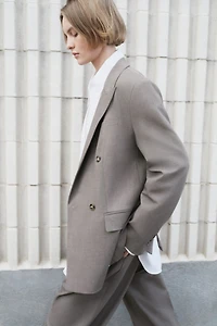 Double-Breasted Blazer