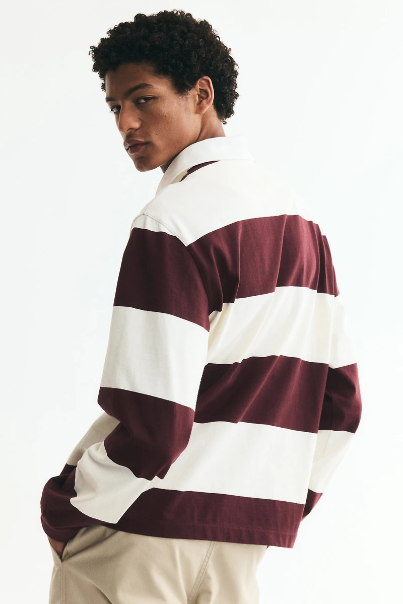 Polo de rugby classique en coton
