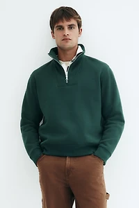 Regular Fit Half-Zip Sweatshirt