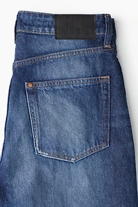 High Rise Barrel Leg Jeans