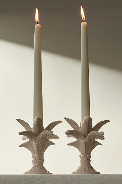 Small Palm Tree Candlestick