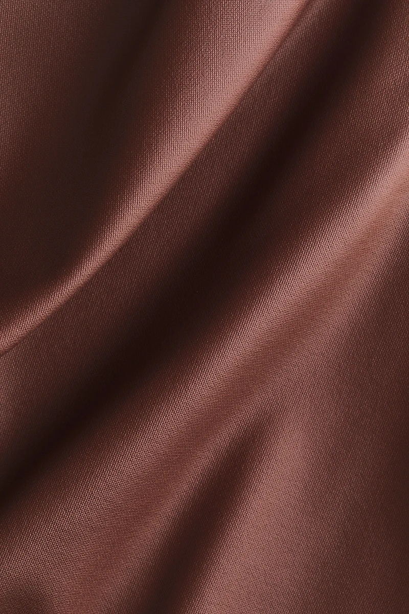 Draped Interlock Top