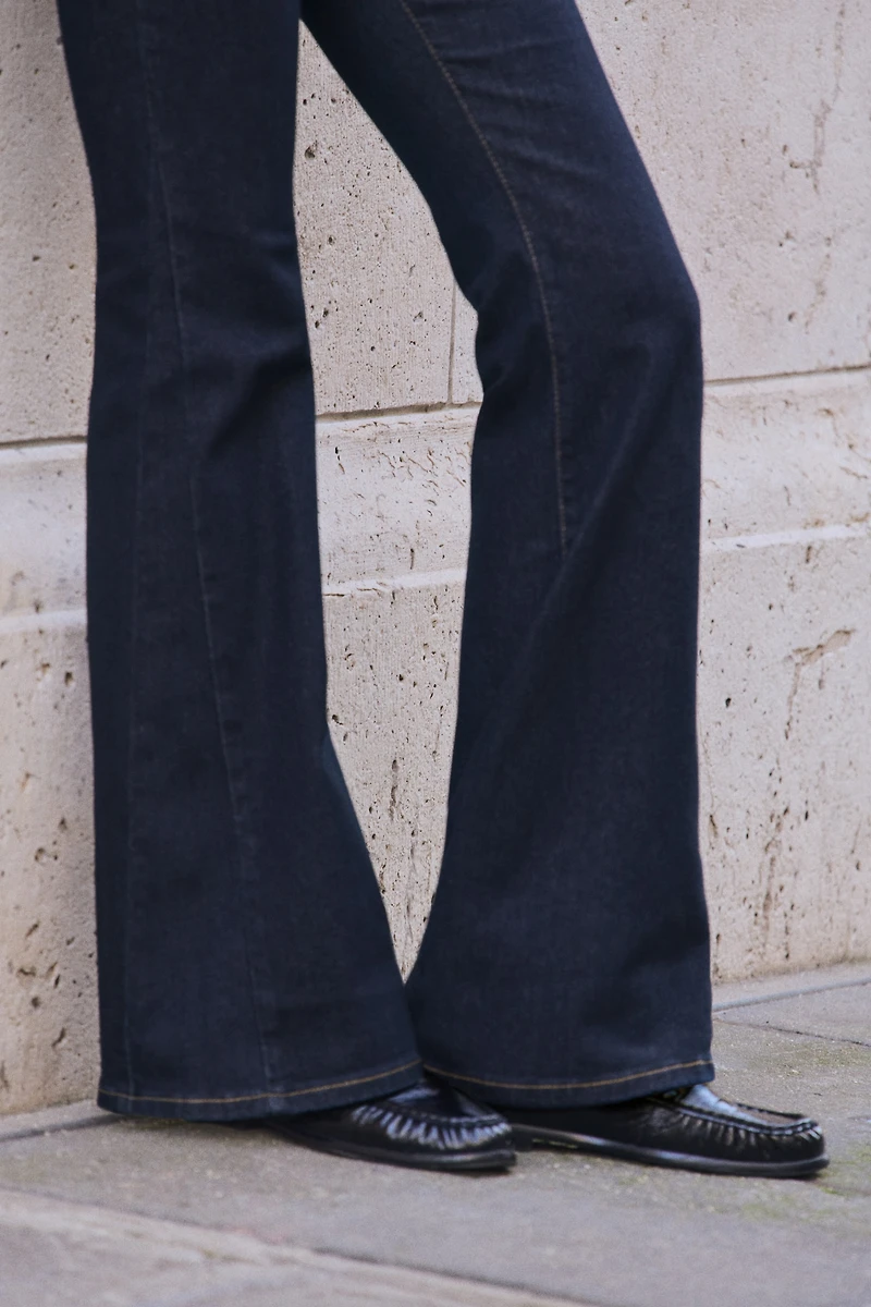 Flared High Jeans