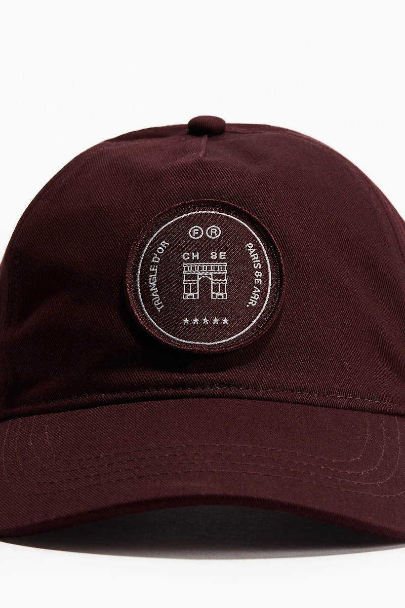 Appliquéd Twill Cap