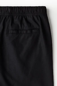 Relaxed-Fit Linen-Blend Shorts