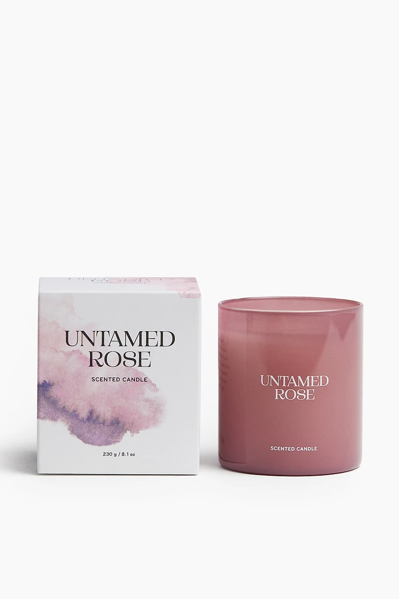 Scented Candle in Glass Holder